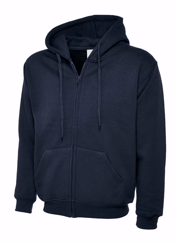 Navy Blue full zip hoodie